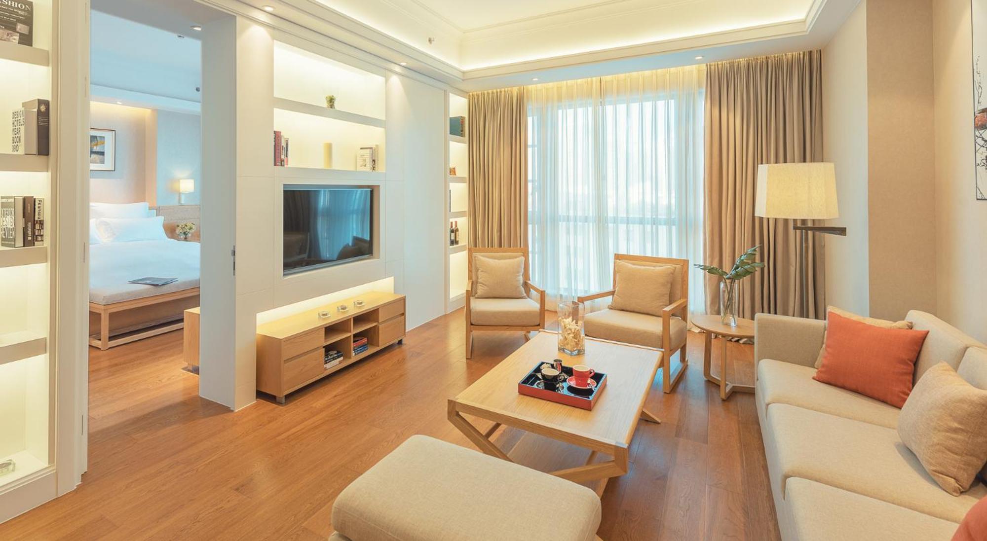 Residence G Nanshan Shenzhen Bagian luar foto