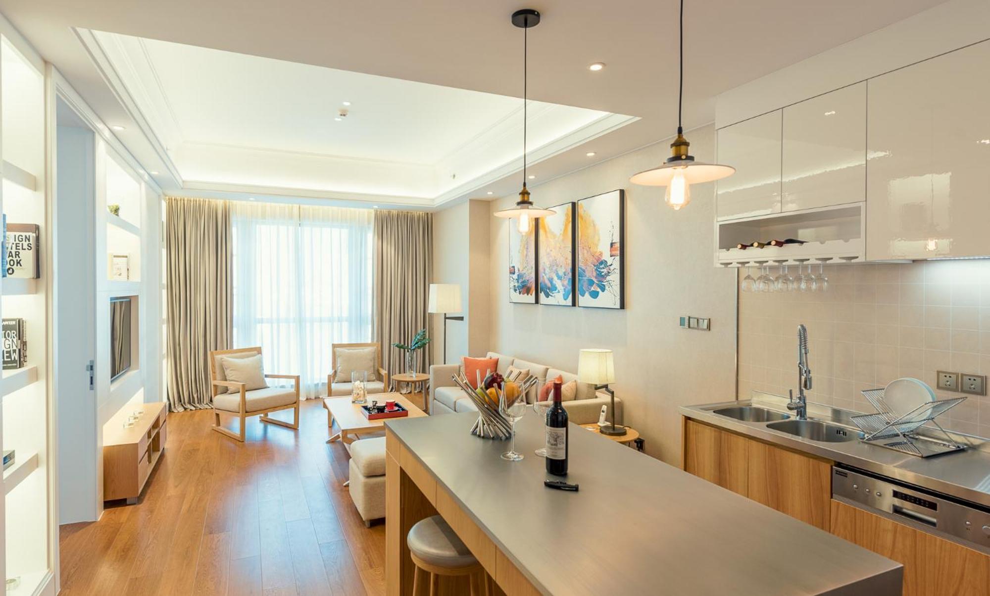 Residence G Nanshan Shenzhen Bagian luar foto